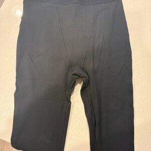 SKIMS Black Ribbed Leggings